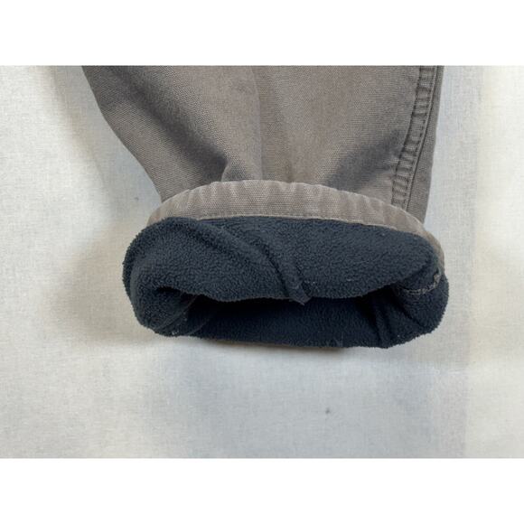 Carhartt Women’s Fleece Lined Relaxed Fit Work Pants 34x28 Brown - Picture 14 of 14